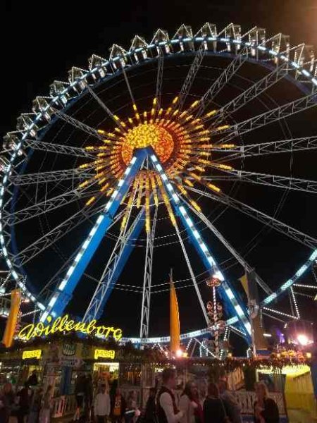 Kein Oktoberfest ohne Riesenrad. (© Susanne Löw)