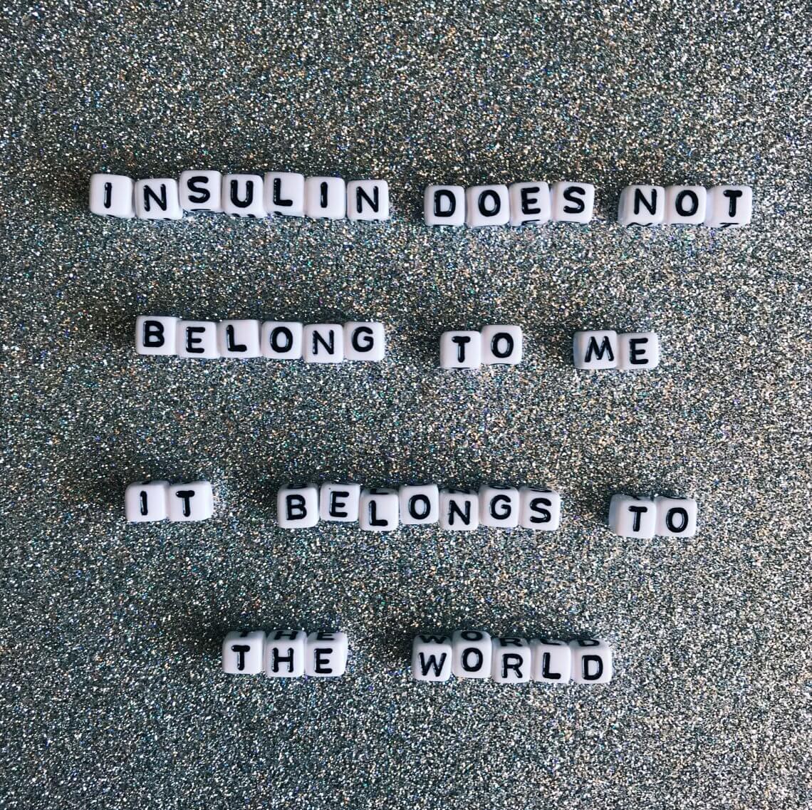 Insulinpreiskrise - Insulin does not belong to me, it belongs to the world