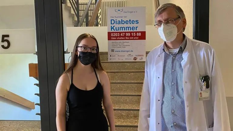 Besuch der Dia Engel in der Klinik Blankenstein/Hattingen | Foto: Stephanie Tuschen