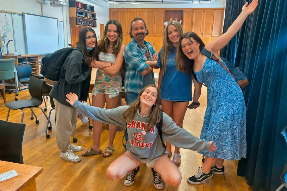Die meisten meiner Freunde lernte ich durch die Schulaufführung des Musicals "Barnum" kennen, wo ich im Ensemble und sogar die Tanzleiterin war. | Foto: privat