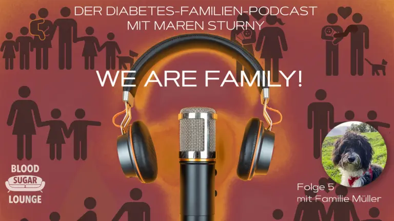 We Are Family – der Diabetes-Familien-Podcast: Folge 5 mit Familie Müller | Foto: MedTriX / privat