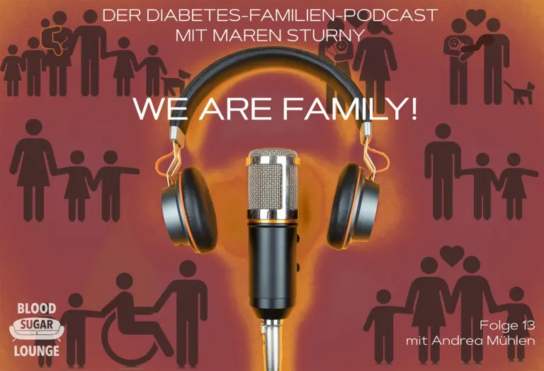 We Are Family – Der Diabetes-Familien-Podcast: Folge 13 mit Andrea Mühlen | Foto: MedTriX