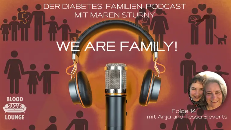 We Are Family – der Diabetes-Familien-Podcast: Folge 14 mit Anja und Tessa Sieverts | Foto: MedTriX / privat
