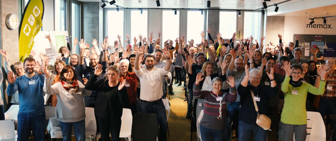 Gruppenfoto vom DiabetesBarcamp