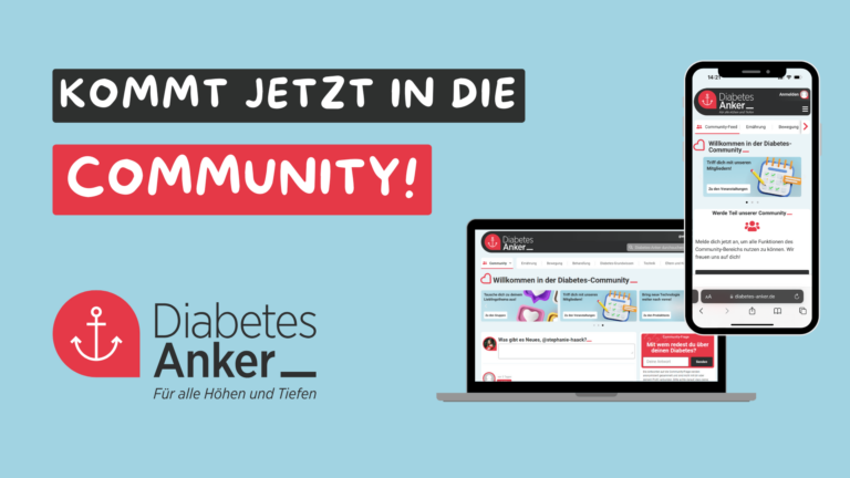 Jetzt entdecken: der neue Community-Bereich auf dem Diabetes-Anker – Foto: MedTriX