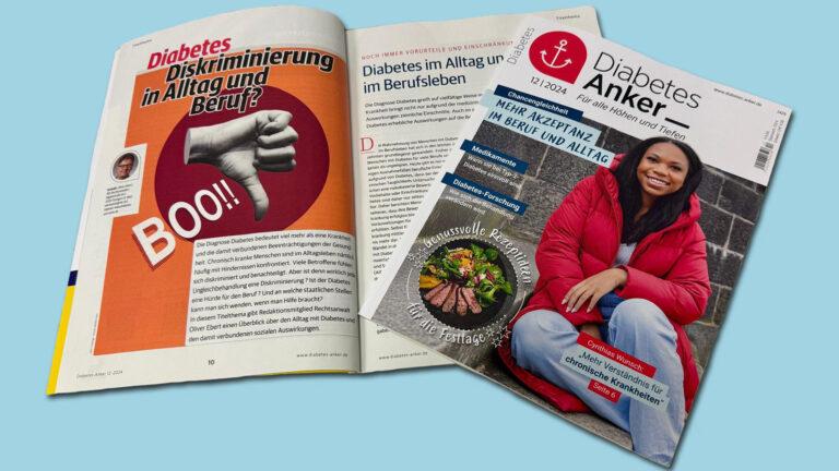 Druckfrisch: Das sind die Themen im Diabetes-Anker 12/2024 | Foto: MedTriX