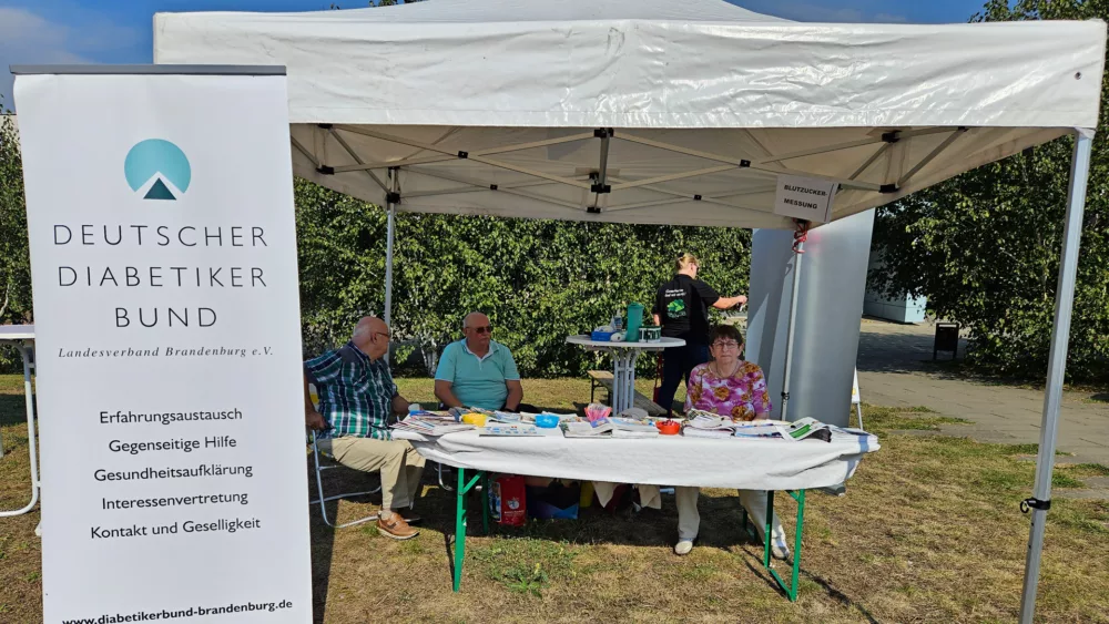 SHG Königs Wusterhausen: Blutzucker messen am Fontaneplatz | Foto: Michael Göldner