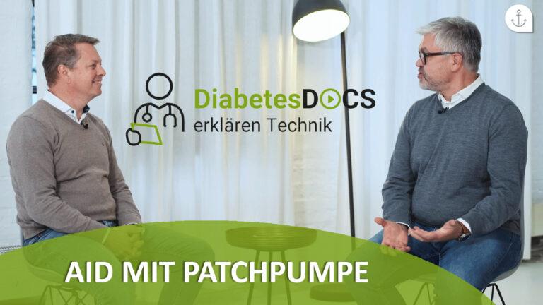 Diabetes Docs erklären Technik: AID und Patchpumpe