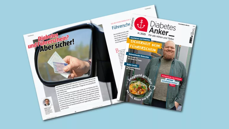 Druckfrisch: Das sind die Themen im Diabetes-Anker 4/2024 | Foto: MedTriX