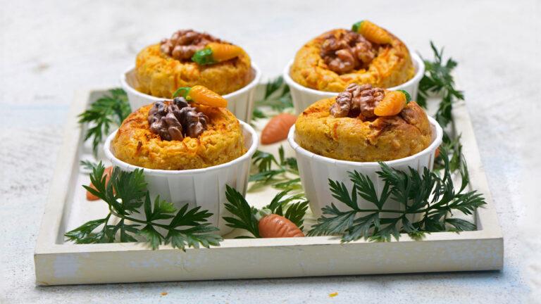 Rezept für Möhren-Erdnuss-Muffins | Foto: MedTriX / Bernhard und Gabi Kölsch
