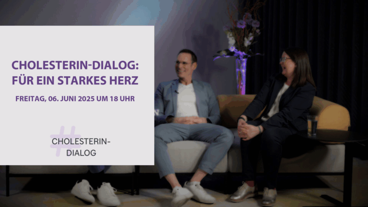 Cholesterin-Dialog – für ein starkes Herz: Einschalten am 6. Juni 2025 ab 18 Uhr! | Foto: Sanofi