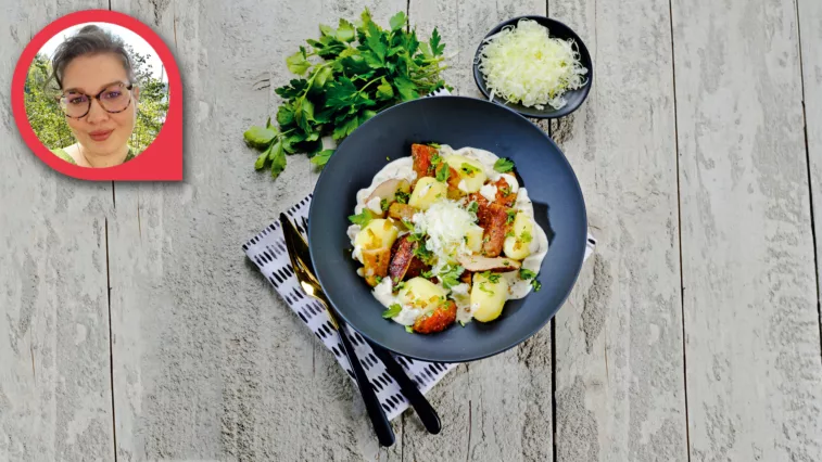 Das Community-Rezept: Gnocchi in Steinpilzcreme-Soße von Luciana | Foto: privat/Bernhard und Gabi Kölsch