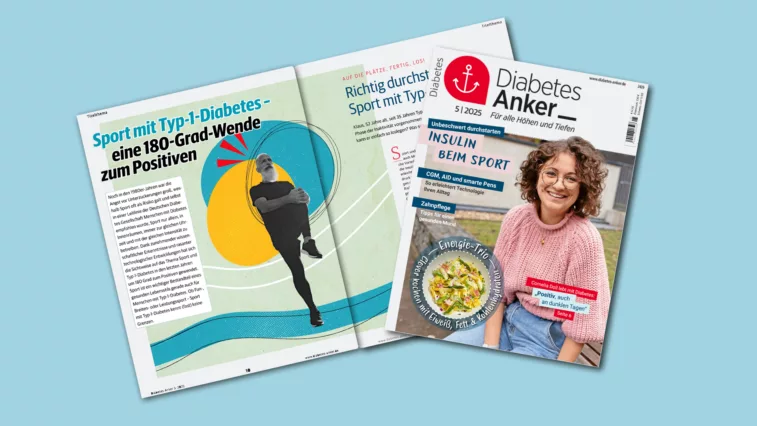 Druckfrisch: Das sind die Themen im Diabetes-Anker 5/2025 | Foto: MedTriX/Ramona Stanek/deagreez - stock.adobe.com