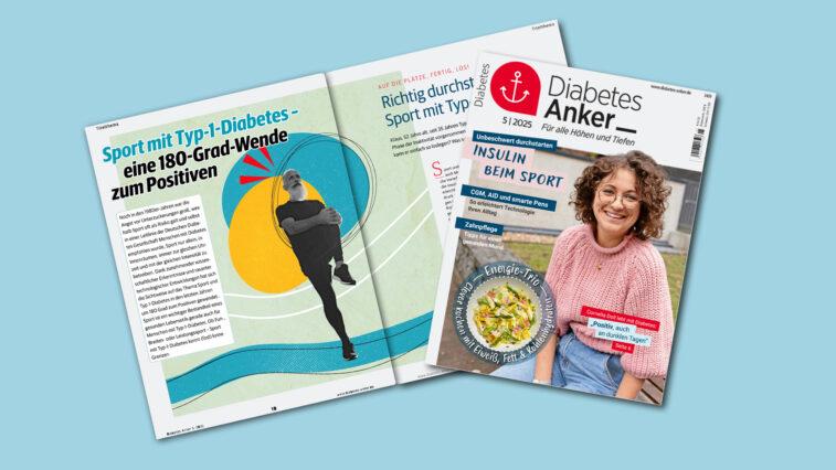 Druckfrisch: Das sind die Themen im Diabetes-Anker 5/2025 | Foto: MedTriX/Ramona Stanek/deagreez - stock.adobe.com