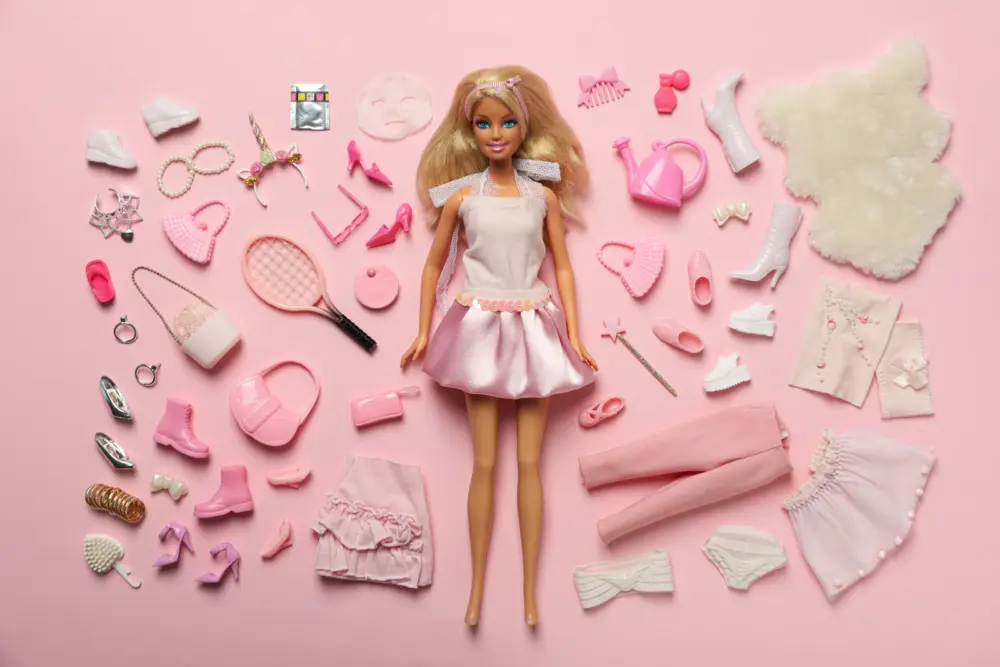 Barbies bunte Accesoire-Vielfalt