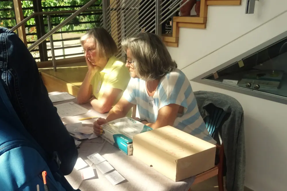 29. Arzt-Patienten-Seminar (APS) zu Typ-1-Diabetes und Sport: Registrierung und Empfang | Foto: Dr. Peter Zimmer