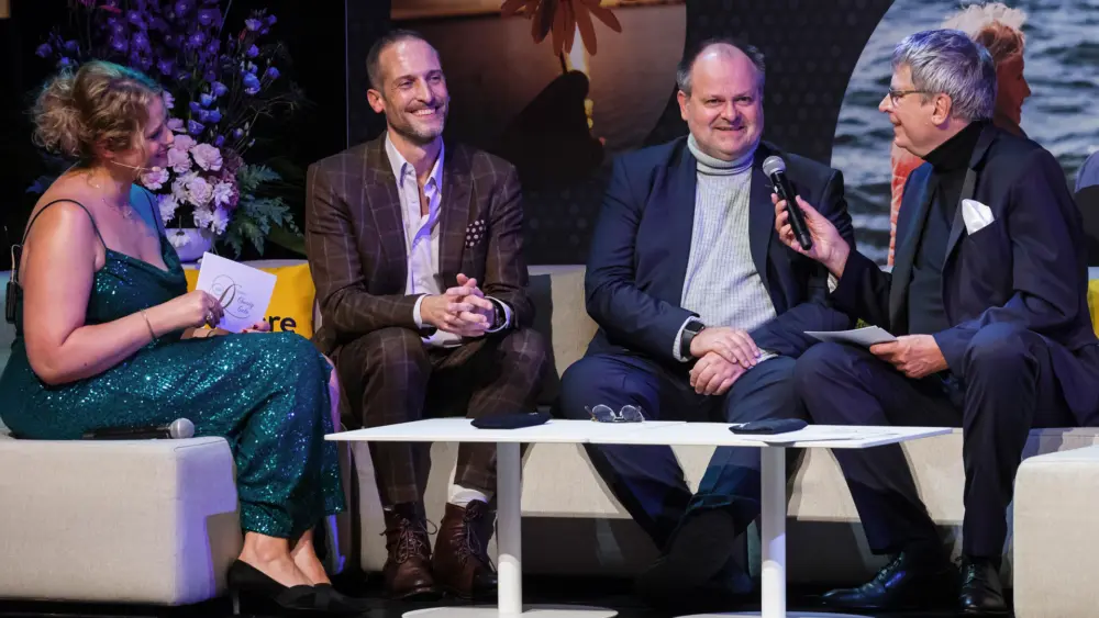 Journalist Stephan Seiler und Schauspieler Markus Majowski waren ebenfalls Projektpaten. | Foto: diabetesDE/Deckbar