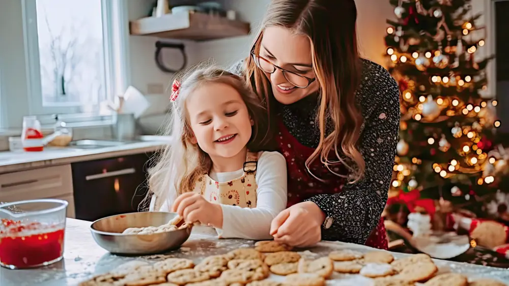 Weihnachtsplätzchen: Süßes Backen mit weniger Kohlenhydraten | Foto: michagehtraus - stock.adobe.com / Generiert mit KI