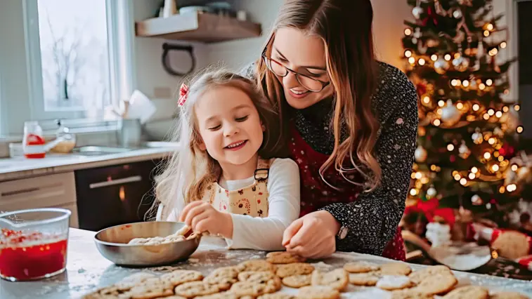 Weihnachtsplätzchen: Süßes Backen mit weniger Kohlenhydraten | Foto: michagehtraus - stock.adobe.com / Generiert mit KI