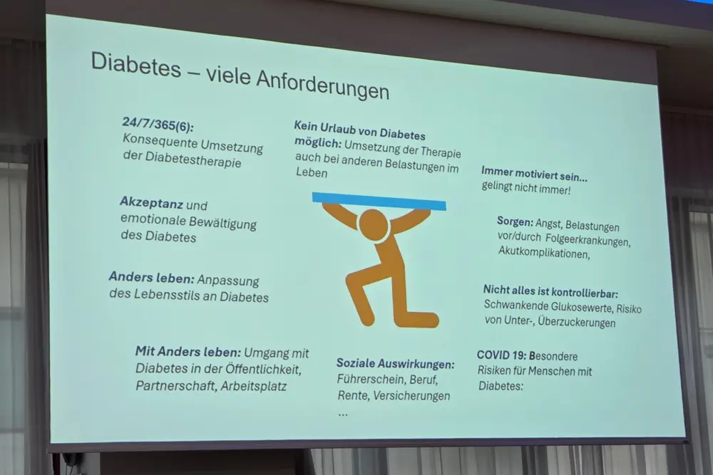 Wer Diabetes hat, muss im Alltag viele Lasten tragen. | Foto: K. Kraatz/MedTriX