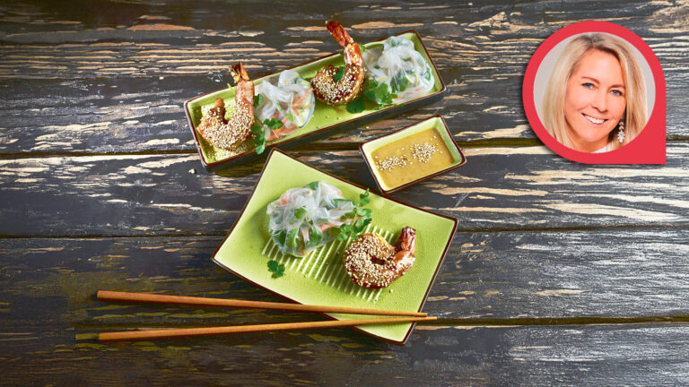 Community-Rezept: Vietnamesische Sommerrollen mit Gambas von Chrissi | Foto: MedTriX / Bernhard und Gabi Kölsch / Frank Rossbach