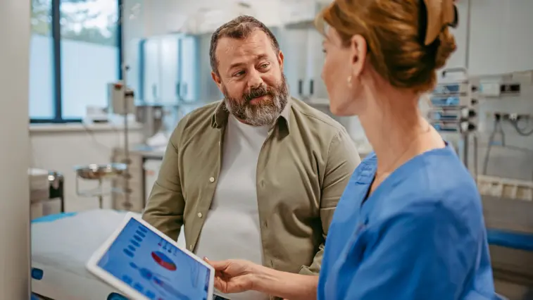 Mit Diabetes gut vorbereitet ins Krankenhaus: Was muss mit, was vorab geklärt werden? | Foto: Halfpoint - stock.adobe.com