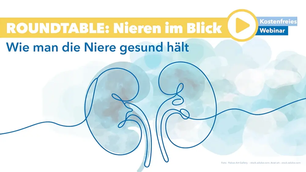 Aufzeichnung jetzt ansehen: Online-Roundtable „Nieren im Blick“ | Foto: MedTriX