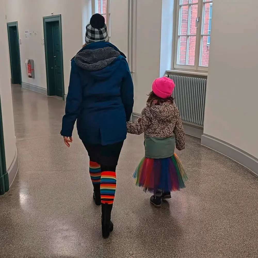 Schwieriger Start mit Diabetes: Tiefs und Hochs im Wechsel | Inzwischen ist Janina Klinger selbst Mutter einer kleinen Tochter. | Foto: privat