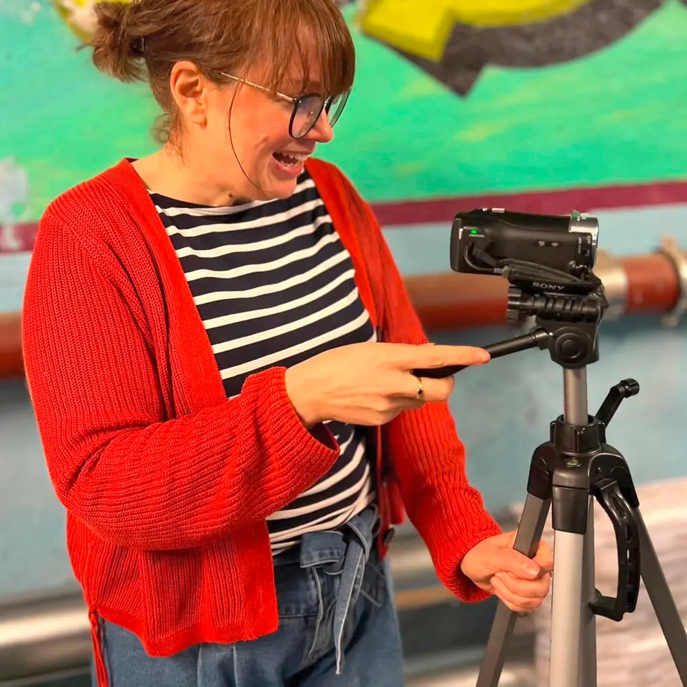 Schwieriger Start mit Diabetes: Tiefs und Hochs im Wechsel | Schauspielerei und Filmen begeistern Janina Klinger. | Foto: privat