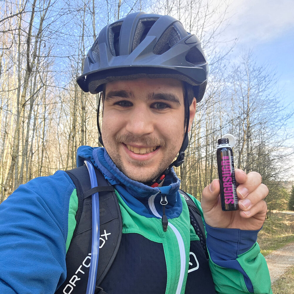 Ein Teilnehmer des Diabetes-Anker-Produktchecks für den „SugrSugr Carb Shot“. | Foto: privat