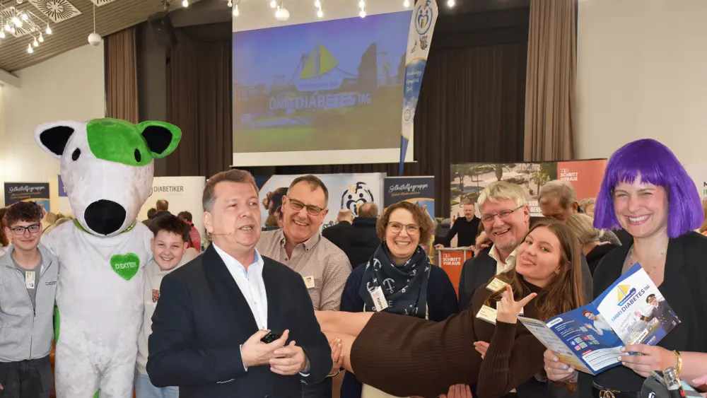 Selbsthilfe aktiv in Niedersachsen: Der Landesdiabetestag begeisterte Wilhelmshaven | Foto: DNI