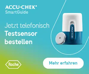 Accu-Chek SmartGuide: Jetzt telefonisch einen Testsensor bestellen unter 0800 - 2231123