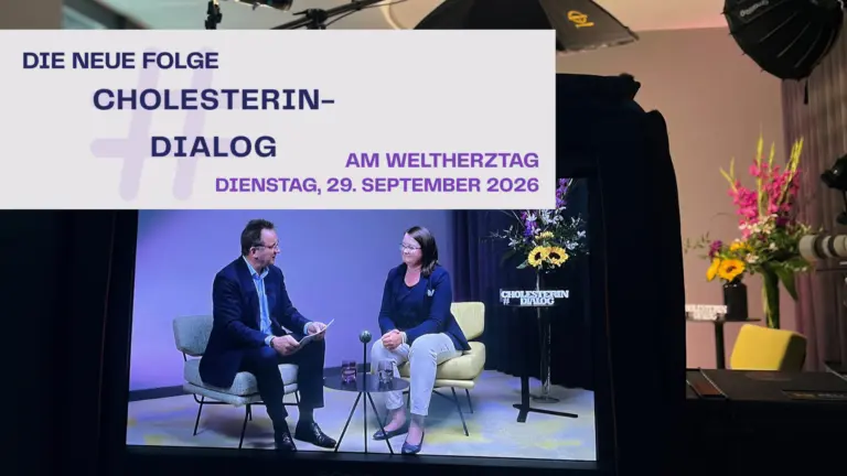 Die Rolle des Cholesterins für die Herzgesundheit: Einschalten zum Cholesterin-Dialog am 29. September! | Foto: MedTriX