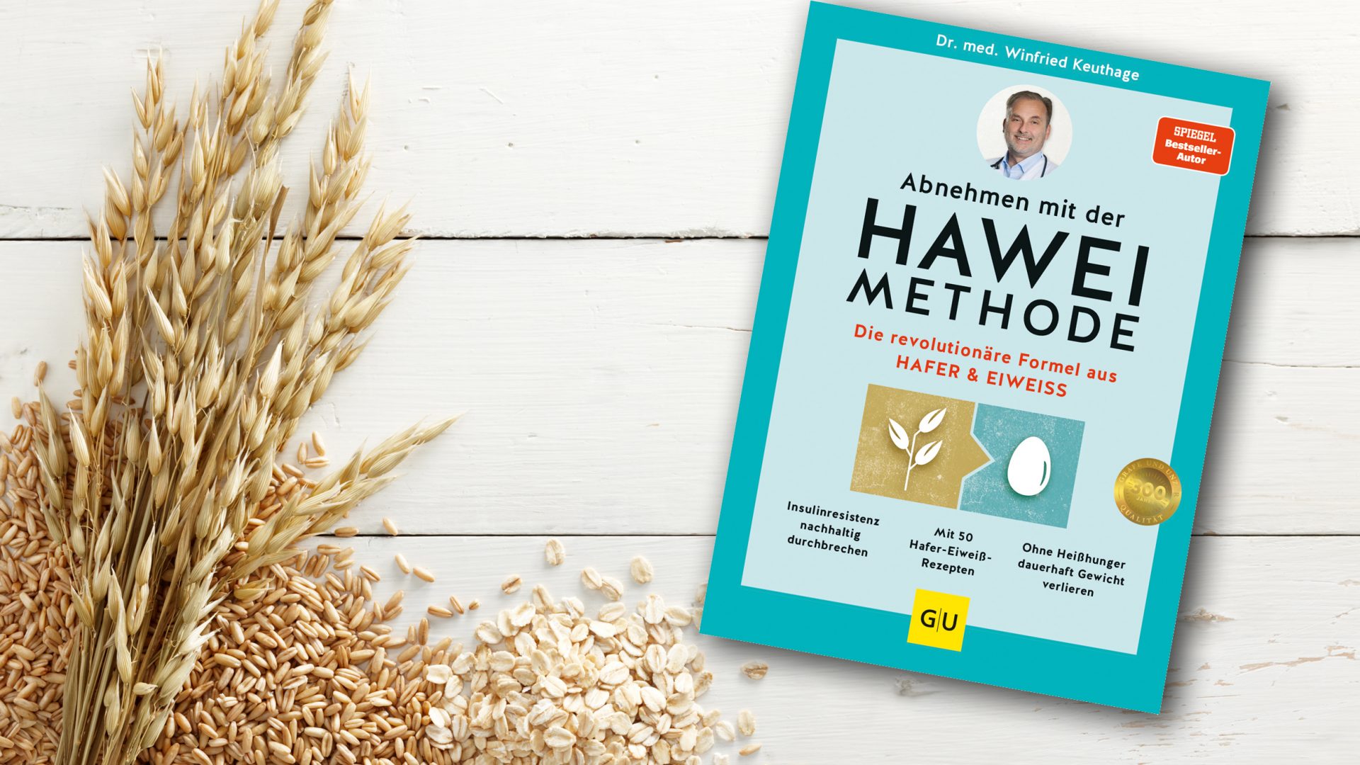 Buch „Abnehmen mit der HAWEI-Methode“: Mit Hafer und Eiweiß gegen Übergewicht und Insulinresistenz