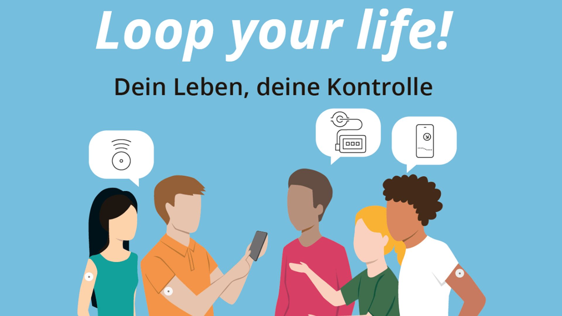 Diabetes-Barcamp „Loop your life Dein Leben, deine Kontrolle“ am 2. März 2024 in Frankfurt