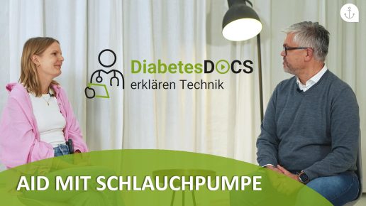 Diabetes Docs erklären Technik – AID und Schlauchpumpe
