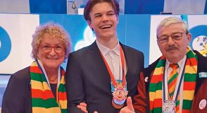 Ehrung im Bürstädter Bürgerhaus: Courage-Orden 2026 für Para-Schwimmer Taliso Engel | Foto: DHE