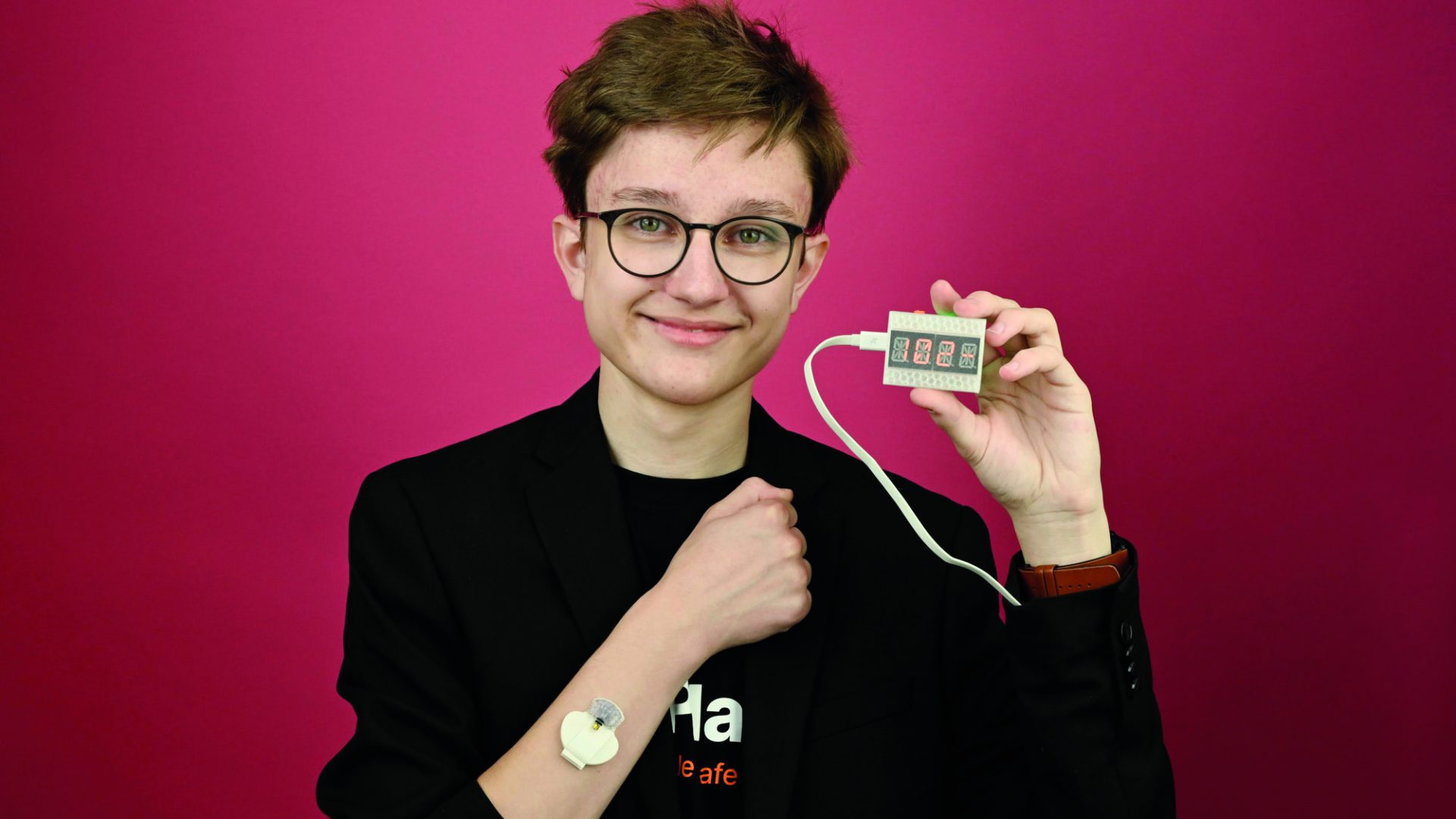 „Jugend forscht“ Nachwuchswissenschaftler macht Glukosewerte ohne Smartphone sichtbar