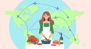 Kolumne „Fernweh“: Kulinarische Weltreise | Foto: My_Vector / Faisal – stock.adobe.com