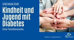 3. Aktion 2025 #SagEsLaut #SagEsSolidarisch: Gutes Aufwachsen mit Typ-1-Diabetes geht nur zusammen und auf Augenhöhe | Foto: diabetesDE