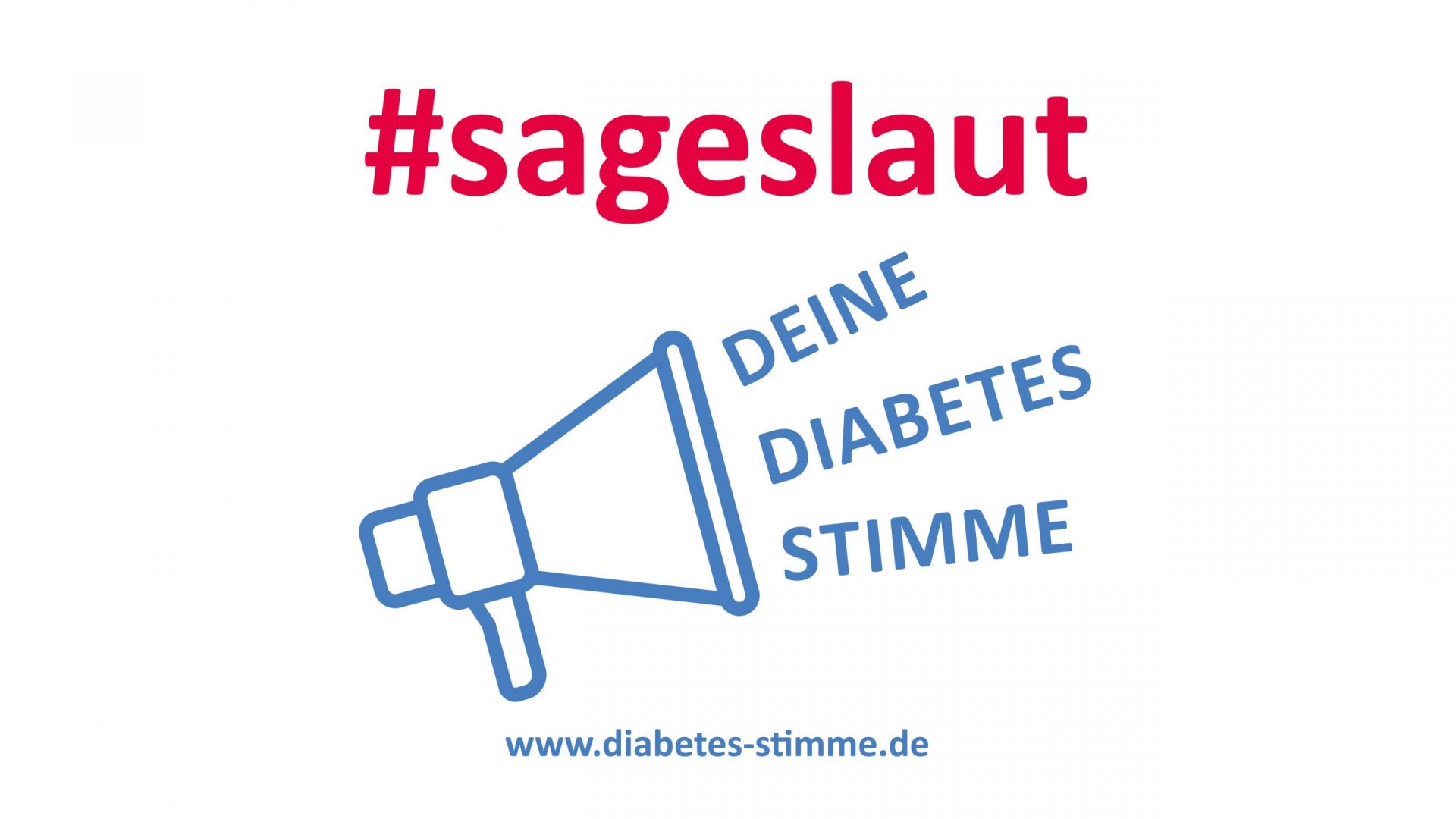 Stigmatisierung und Depression bei Diabetes Kampagne #SagEsLaut klärt darüber auf